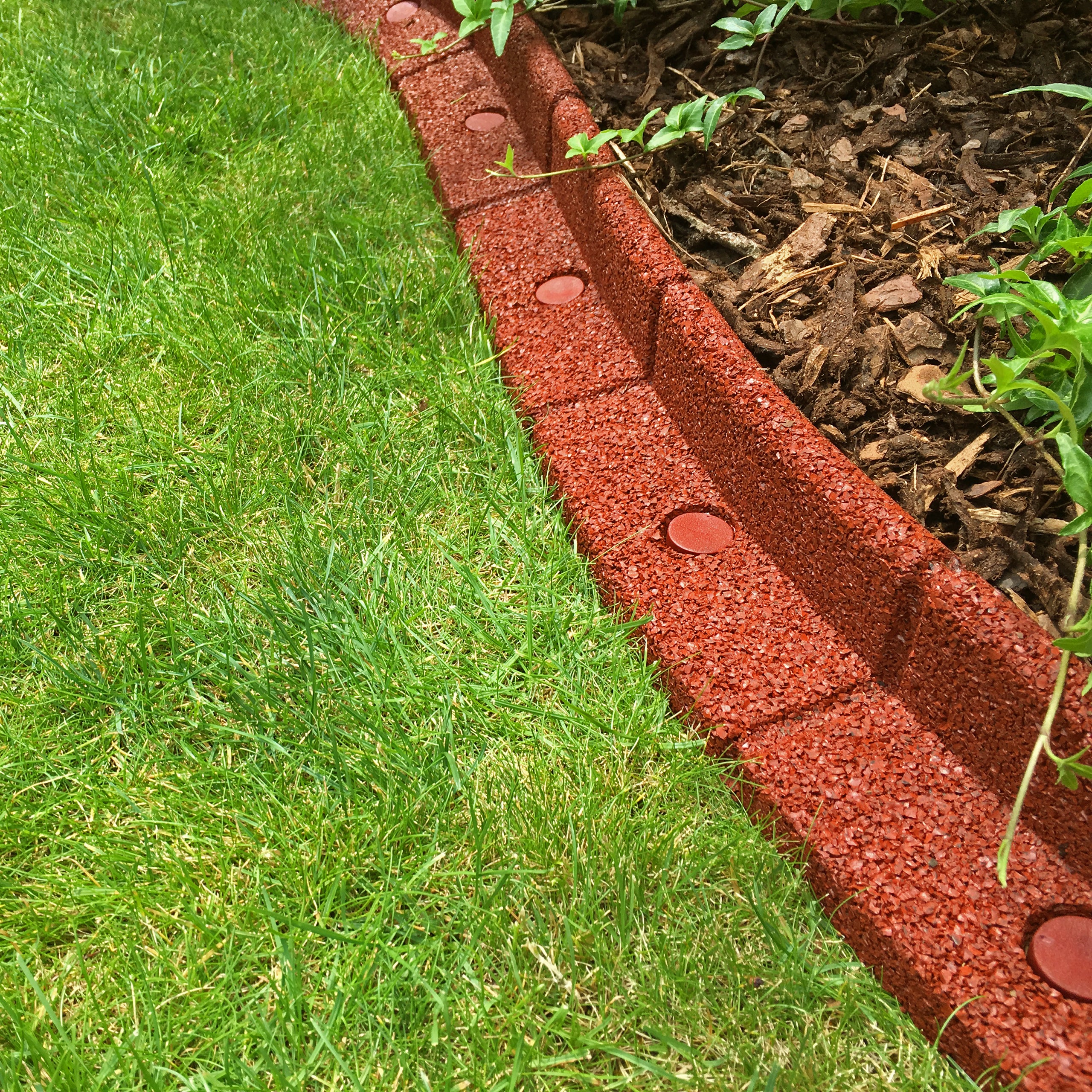 FlexiBorder - das flexible Rasenkantensystem für Ihren Garten (Terrakotta)