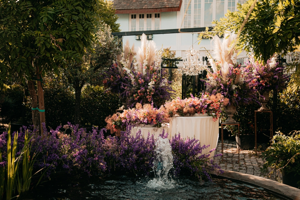 garden water feature